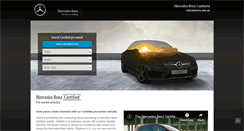 Desktop Screenshot of pre-owned.mbcanberra.com.au